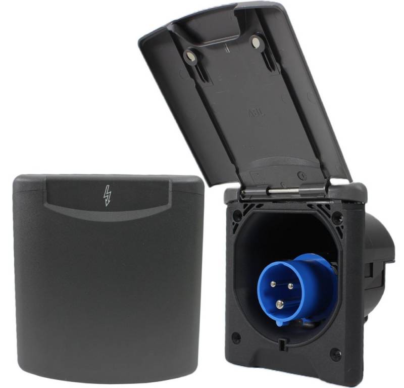 ABL Steckdose CEE Aussensteckdose Einspeisungssteckdose Einbausteckdose Wohnmobil ABL Steckdose CEE Aussensteckdose Einspeisungssteckdose Einbausteckdose Wohnmobil von ABL