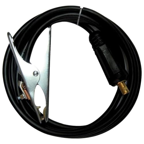 E/D/E Massekabel 5 m Gummi 25qmm 200A/10-25qmm (Zubehör Gummi Gerätezubehör) Kabeldurchmesser: 25 mm²/Steckermaß: 10-25 mm²/Belastung bis: 200 A/Zapfendurchmesser: 9 mm von ABL