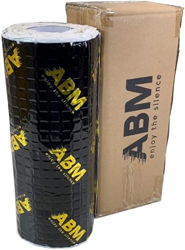 ABM Alubutyl BLACK 2.0 mm x 40 cm x 5 Meter = 2 m² Selbstklebende Alubutyl Anti Dröhn Dämmmatte, Auto Dämmung, Fahrzeugdämmung ABM Alubutyl BLACK 2.0 mm x 40 cm x 5 Meter = 2 m² Selbstklebende Alubutyl Anti Dröhn Dämmmatte, Auto Dämmung, Fahrzeugdämmung von ABM enjoy the silence