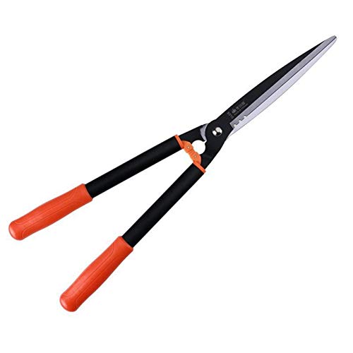 Gartenschere, Gartenschere, Teleskop-Heckenschere mit langem Griff, scharfe Schere mit SK-5-Stahllegierung, gezackte Schere, rostbeständig von ABNNHK