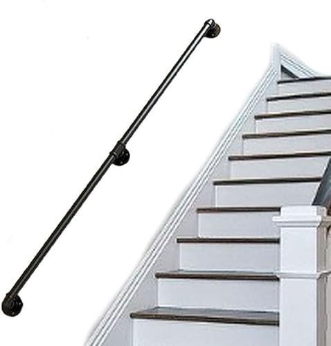 Geländer-Treppenhandlauf zur Wandunterstützung | Terrassengeländer-Set für den Innen- und Außenbereich | Treppengeländer-Halterungssätze | I Geländer-Treppenhandlauf zur Wandunterstützung | Terrassengeländer-Set für den Innen- und Außenbereich | Treppengeländer-Halterungssätze | I von ABNNHK