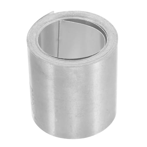ABOOFAN 1 Rolle Aluminiumblech Metallelektroden Obstkupferplatte Elektrodenstab Zinkkupferelektrodenstreifenstangen Verchromungssatz Zink-Kupfer-Stäbe für die Wissenschaft Zinkanode Silber ABOOFAN 1 Rolle Aluminiumblech Metallelektroden Obstkupferplatte Elektrodenstab Zinkkupferelektrodenstreifenstangen Verchromungssatz Zink-Kupfer-Stäbe für die Wissenschaft Zinkanode Silber von ABOOFAN