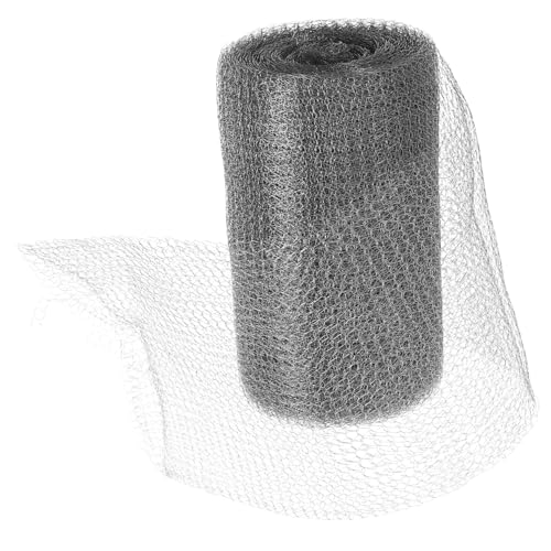 ABOOFAN 1 Rolle Metallnetz Woven Mesh Strainer für Pflanzenwurzeln Effektiver Insektenschutz Filter für Entwässerungsrohre Garten und Gewächshaus von ABOOFAN