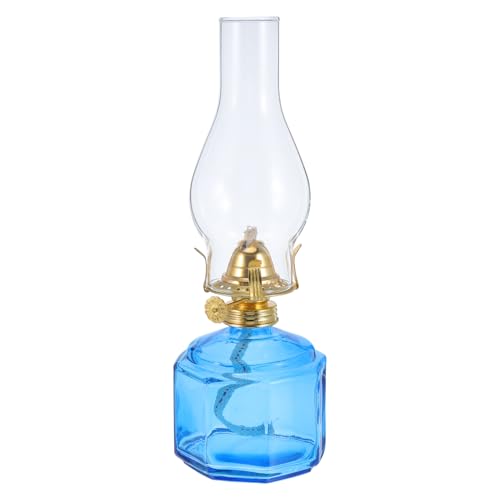 ABOOFAN 1 Satz Dekorative Öllampe im Vintage Stil Multifunktionale Tischlampe für und Außenbereich für Romantische Abende und Besondere Anlässe Blaues Design mit Robustem und Transparenter ABOOFAN 1 Satz Dekorative Öllampe im Vintage Stil Multifunktionale Tischlampe für und Außenbereich für Romantische Abende und Besondere Anlässe Blaues Design mit Robustem und Transparenter von ABOOFAN