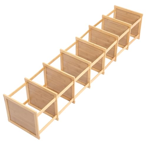 ABOOFAN 1 Satz Schuhregal Lagiges Platzsparendes Schuhregal mit Stabilem Design für Haushalt und Dormitories zu Reinigen für Schuhorganisation von ABOOFAN