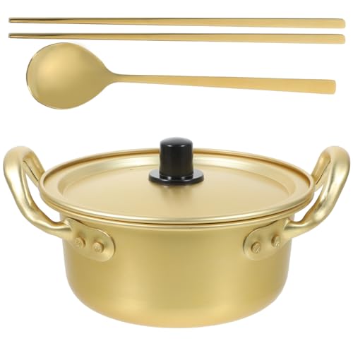 ABOOFAN Topf Im Koreanischen Stil Antihaftbeschichteter Koch-nudeltopf Ramen-topf Für Instantnudeln Meeresfrüchtetopf Mit Stäbchen ABOOFAN Topf Im Koreanischen Stil Antihaftbeschichteter Koch-nudeltopf Ramen-topf Für Instantnudeln Meeresfrüchtetopf Mit Stäbchen von ABOOFAN