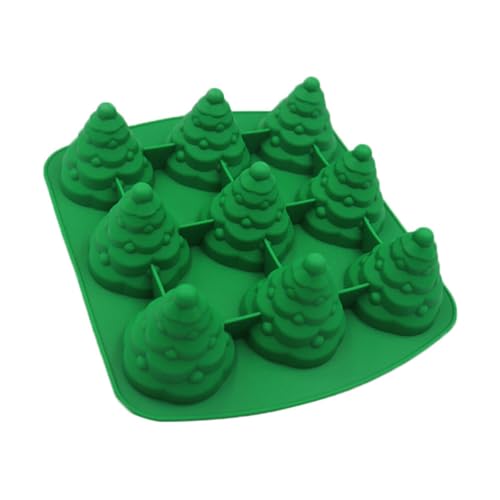 ABOOFAN 1 Stk Christbaumkuchenform 3D Weihnachtsbaumkerze Weihnachtsfeierzubehör tannenbaum backform tannenbaum silikonform Süßigkeitenformen Silikonformen für Eiswürfel lustige backform von ABOOFAN