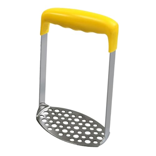ABOOFAN 1 Stück Kartoffelstampfer Zerschmetterer Ministampfer Gemüse hat Kochen kartoffelpresse kartofelpresser tragbarer Lebensmittelstampfer Küchenstampfer Rostfreier Stahl Yellow ABOOFAN 1 Stück Kartoffelstampfer Zerschmetterer Ministampfer Gemüse hat Kochen kartoffelpresse kartofelpresser tragbarer Lebensmittelstampfer Küchenstampfer Rostfreier Stahl Yellow von ABOOFAN