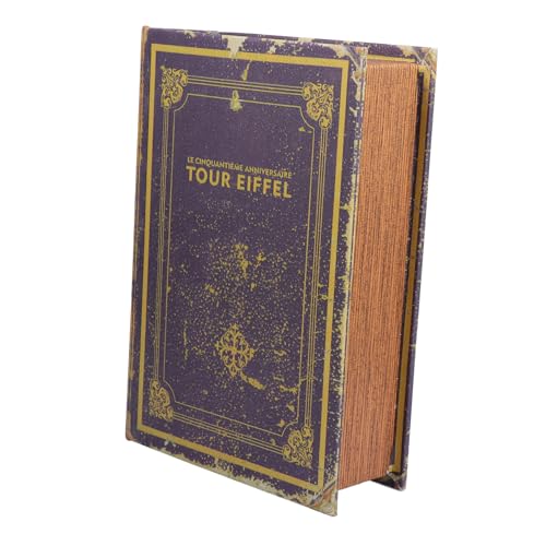 ABOOFAN Realistische Buch Requisite Vintage Stil Dekorative Gefälschte Bücherregal Ornament Buch Lagerung Wohnkultur Für Zimmer von ABOOFAN