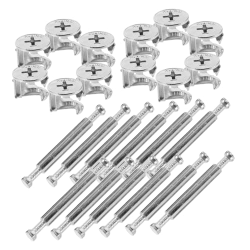 ABOOFAN 10 Sätze Doppelkopf -anschlussschraube Möbelpanel Befestigen Cam-Lock-anschlüsse Verbindung Von Möbelplatten Möbelbeschlag Möbelbefestigungen Lange Bolzen Eisen Silver ABOOFAN 10 Sätze Doppelkopf -anschlussschraube Möbelpanel Befestigen Cam-Lock-anschlüsse Verbindung Von Möbelplatten Möbelbeschlag Möbelbefestigungen Lange Bolzen Eisen Silver von ABOOFAN
