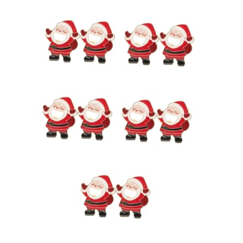 ABOOFAN 10 Stck. Flaschenöffner des Weihnachtsmanns Soda entfernen Flaschenöffner Ornament Kühlschrankmagnet Kühlschrankmagnete Legierung von ABOOFAN