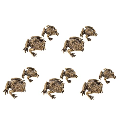 ABOOFAN 10 Stck. Retro -Bronze -Ornamente Tierische Desktop-Dekoration Miniaturtierstatue Vintage Toad Animal Skulptur Büro-feng-Shui-dekor Desktop Feng Shuiornament Messing Golden ABOOFAN 10 Stck. Retro -Bronze -Ornamente Tierische Desktop-Dekoration Miniaturtierstatue Vintage Toad Animal Skulptur Büro-feng-Shui-dekor Desktop Feng Shuiornament Messing Golden von ABOOFAN
