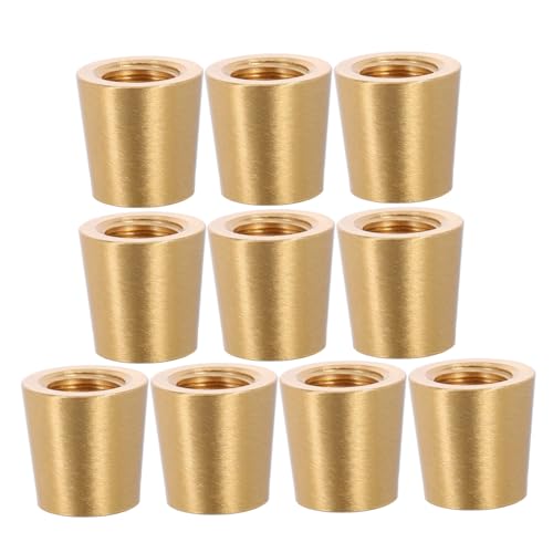 ABOOFAN 10 Stück Messinghandwerkszubehör Schneidebrett Möbelzubehör Schneidebrettstreifer Füße Küchenmöbel Füße Holzschalenfüße für die Küche Holzschneidebrettszubehör Steifter Golden ABOOFAN 10 Stück Messinghandwerkszubehör Schneidebrett Möbelzubehör Schneidebrettstreifer Füße Küchenmöbel Füße Holzschalenfüße für die Küche Holzschneidebrettszubehör Steifter Golden von ABOOFAN