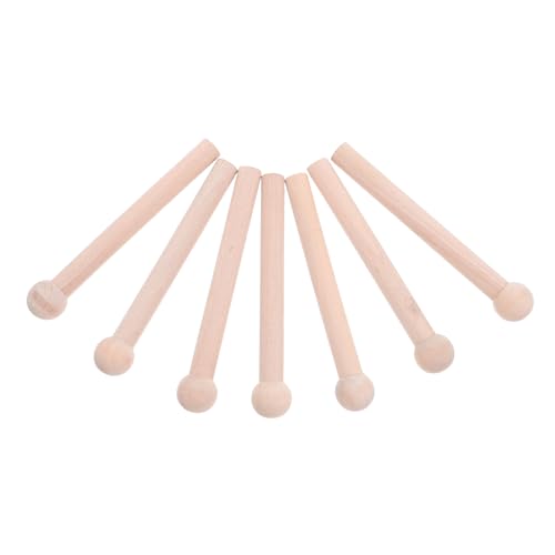 ABOOFAN 10 Stück Steckbrett Haken Peg Board Haken Für Pegboard Lochwand Zubehör Stecktafelstifte Für Stecktafeln Shaker-pegs Aufbewahrung Von Stecktafeln Holz von ABOOFAN