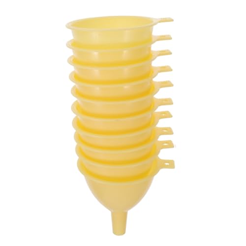 ABOOFAN 10 Stück Teiliges Kleine Kunststoff-laborgläser Trichter Robust Langlebig für Flüssigkeiten und Ätherische Öle zum Präzisen Umfüllen in Kleine Behälter ABOOFAN 10 Stück Teiliges Kleine Kunststoff-laborgläser Trichter Robust Langlebig für Flüssigkeiten und Ätherische Öle zum Präzisen Umfüllen in Kleine Behälter von ABOOFAN