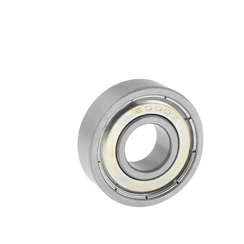 ABOOFAN 10 Stück Teiliges Rillenkugellager Doppelt Abgedichtet Metallgedichtete Radiallager für Elektromotoren Landwirtschaft Förderbandrollen ABOOFAN 10 Stück Teiliges Rillenkugellager Doppelt Abgedichtet Metallgedichtete Radiallager für Elektromotoren Landwirtschaft Förderbandrollen von ABOOFAN