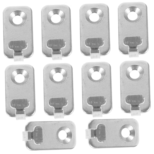 ABOOFAN 10 Stück Wandhaken aus Mini Wandaufhänger für Bilderrahmen Kompakt und Leicht für Zuhause und Büro Rostbeständig und Robust ABOOFAN 10 Stück Wandhaken aus Mini Wandaufhänger für Bilderrahmen Kompakt und Leicht für Zuhause und Büro Rostbeständig und Robust von ABOOFAN