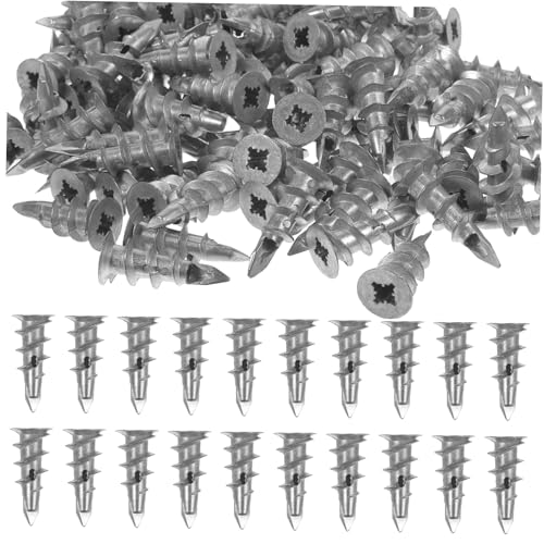 ABOOFAN 100 Stück Teiliges Selbstbohrende Trockenbau dübel aus Zinklegierung Schnell Montierbare Wandbefestigung für Bilderrahmen und Wandlampen Rutschfest Einfache Installation ohne ABOOFAN 100 Stück Teiliges Selbstbohrende Trockenbau dübel aus Zinklegierung Schnell Montierbare Wandbefestigung für Bilderrahmen und Wandlampen Rutschfest Einfache Installation ohne von ABOOFAN