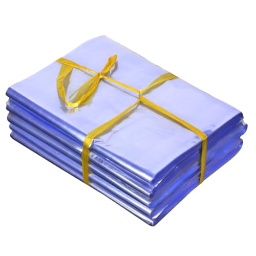 ABOOFAN 100 Stück Transparente PVC Schrumpfbeutel Hitzeversiegelbar Wasserfest Reißfest für Schuhverpackung und gegen Feuchtigkeit und Oxidation ABOOFAN 100 Stück Transparente PVC Schrumpfbeutel Hitzeversiegelbar Wasserfest Reißfest für Schuhverpackung und gegen Feuchtigkeit und Oxidation von ABOOFAN