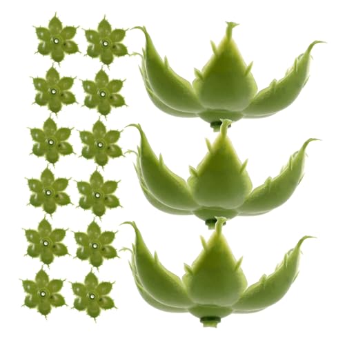ABOOFAN 100stücke Blütenkelche Aus Kunststoff Künstliche Rosenkelche Für DIY-projekte Heimdekoration Und Hochzeitsarrangements Realistische Blütenkelche Zum Selbermachen von ABOOFAN