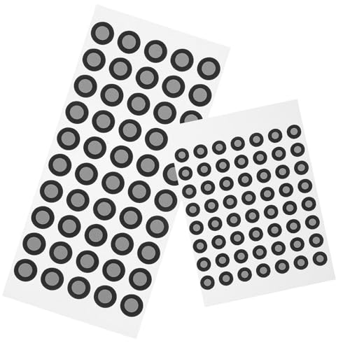 ABOOFAN 106Stücke Scan Markierungsaufkleber Reflektierende Punkte für Präzise Positionierung Reißfest und Einfach zu Verwenden für Architektur und Ingenieurwesen von ABOOFAN
