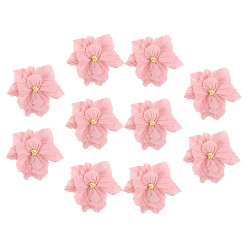 ABOOFAN 10stücke Papierblumen Aus Seidenpapier Krepppapier-blumendekorationen Künstliche Blumen Für Valentinstag Hochzeit Geburtstag Raumdekoration von ABOOFAN