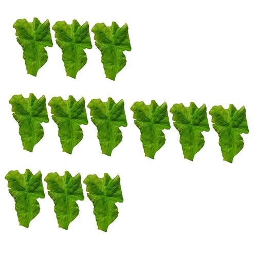 ABOOFAN 12 STK Künstliche Salatblätter Gefälschte Salatblätter Simulation Salatblätter Requisiten Aus Restaurantsalatblättern Gemüse-Modell-Requisite Miniaturen Rom Gefälschtes Gemüse PVC ABOOFAN 12 STK Künstliche Salatblätter Gefälschte Salatblätter Simulation Salatblätter Requisiten Aus Restaurantsalatblättern Gemüse-Modell-Requisite Miniaturen Rom Gefälschtes Gemüse PVC von ABOOFAN