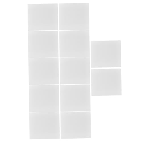 ABOOFAN 12 Stück Klare PVC Matte für Druckstift Zeichenvorlage für Präzise Kunstwerke Für Verschiedene Zeichenanwendungen von ABOOFAN