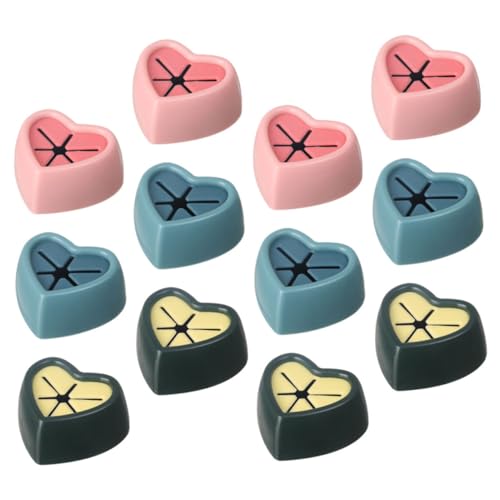 ABOOFAN 12 Stück Selbstklebende Handtuchhalter Wandmontierte Tuchhalter ohne Bohren Praktische Kinderfreundliche Handtuchstecker für Badezimmer und Küche Einfache Anbringung Langlebig und von ABOOFAN