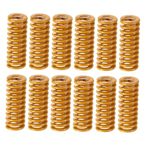 ABOOFAN 12 Stück Teiliges Druckfedern aus Federstahl Leichte Kompressionsfedern mit Hoher Härte Hitzebeständig für Beheizte Druckbett nivellierung Kompatibel mit Meisten ABOOFAN 12 Stück Teiliges Druckfedern aus Federstahl Leichte Kompressionsfedern mit Hoher Härte Hitzebeständig für Beheizte Druckbett nivellierung Kompatibel mit Meisten von ABOOFAN