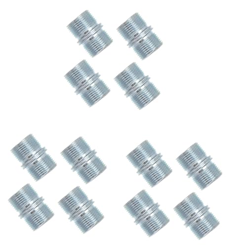 ABOOFAN 12 Stück Teiliges Regalverbinder Stahl Doppelseitige Gewindemuttern für Rohrregale Langlebig Präzise Gewinde Robustes Regalstützteil zur Stabilen Lagerunterstützung ABOOFAN 12 Stück Teiliges Regalverbinder Stahl Doppelseitige Gewindemuttern für Rohrregale Langlebig Präzise Gewinde Robustes Regalstützteil zur Stabilen Lagerunterstützung von ABOOFAN
