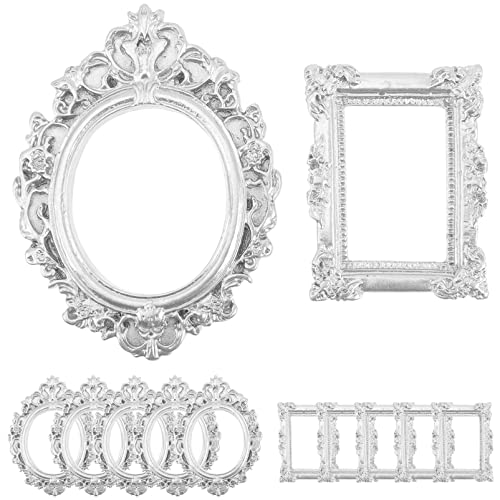 ABOOFAN 12 Stücke Vintage Harz Bilderrahmen Antike Bilderrahmen Harz Rahmen Wandbehang Bilderrahmen Für Zuhause Wand Schmuck Display Hotel Party DIY Silber ABOOFAN 12 Stücke Vintage Harz Bilderrahmen Antike Bilderrahmen Harz Rahmen Wandbehang Bilderrahmen Für Zuhause Wand Schmuck Display Hotel Party DIY Silber von ABOOFAN