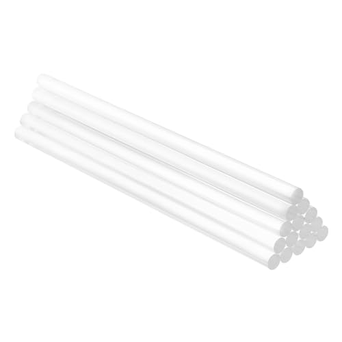 ABOOFAN 15 Stück Transparenter Acrylstab dekorative Cupcake-Topper Mehrzweck-Lutscher-Snack-Sticks Lutscher-Acryl-Stick Rührstäbchen-Cocktail trinken Lutscherstock Kuchenstangen Acrylstäbe von ABOOFAN