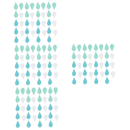 ABOOFAN 16 Saiten Wasserfallartige Papier Raindrop Girlande Blauem Farbverlauf Teilige Partydekoration für Hochzeit Babyparty Festliche Raumgestaltung und Shower Events ABOOFAN 16 Saiten Wasserfallartige Papier Raindrop Girlande Blauem Farbverlauf Teilige Partydekoration für Hochzeit Babyparty Festliche Raumgestaltung und Shower Events von ABOOFAN