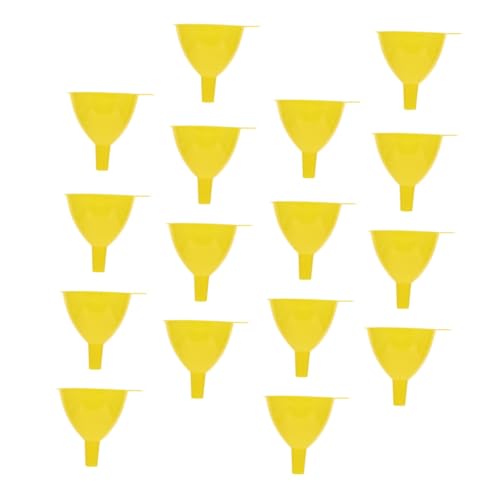 ABOOFAN 16 Stück Teiliges Labor Kunststofftrichter Weitmund Trichter Laborfilter Trichter Praktisch und Stabil Für Chemische Experimente und Flüssigkeitstransfer von ABOOFAN