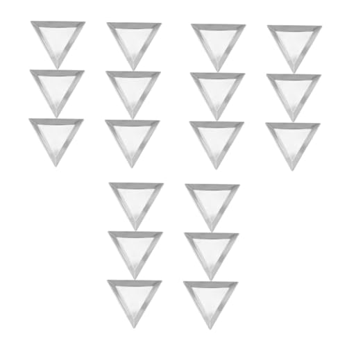 ABOOFAN 18 Stck. Edelstahl Wiegeschalen Dreieckform Kleine Stabile und Langlebige Waagschalen für Pulver Flüssigkeiten und Schmuck Leicht zu Reinigen Präzise Labor Küchenwaage Zubehör ABOOFAN 18 Stck. Edelstahl Wiegeschalen Dreieckform Kleine Stabile und Langlebige Waagschalen für Pulver Flüssigkeiten und Schmuck Leicht zu Reinigen Präzise Labor Küchenwaage Zubehör von ABOOFAN