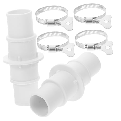 ABOOFAN 1Satz Poolschlauchanschluss für Schlauch Robuste Verbindung für Pool Vakuum Filterpumpe Vakuumanschlüsse Handgriffklemmen ABOOFAN 1Satz Poolschlauchanschluss für Schlauch Robuste Verbindung für Pool Vakuum Filterpumpe Vakuumanschlüsse Handgriffklemmen von ABOOFAN