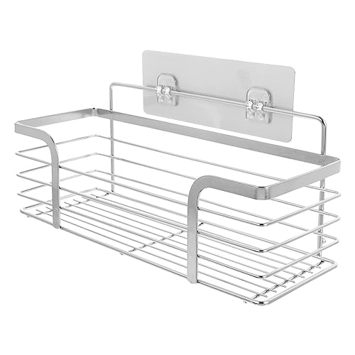 ABOOFAN 1Stk Regal aus Edelstahl Waschbecken aus rostfreiem Stahl Regale aus Edelstahl Storage Shelves abstellständer Eckregalständer Utensilienhalter Kleinigkeiten Rack von ABOOFAN