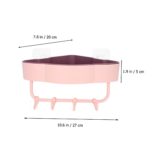 ABOOFAN 1Stück Eckregal Für Badezimmer Bohren Vielseitiger Aufbewahrungsorganisator Aus Hochwertigem Material Für Toiletten Und Duschzubehör Hoher ABOOFAN 1Stück Eckregal Für Badezimmer Bohren Vielseitiger Aufbewahrungsorganisator Aus Hochwertigem Material Für Toiletten Und Duschzubehör Hoher von ABOOFAN