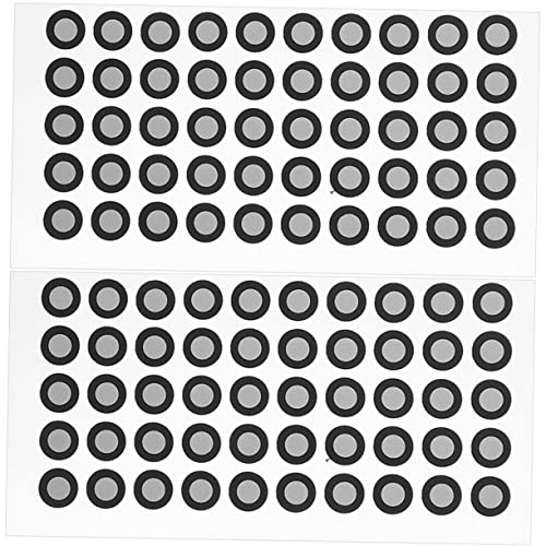 ABOOFAN 2 Blätter Reflektierende Markierungen Scanmarkierung Reflexionsmarker zum Scannen reflektierende Punkte 3d aufkleber Zielpunkte für den Scanner Scannermarkierung das Haustier von ABOOFAN