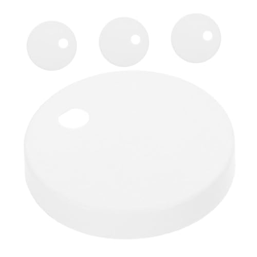 ABOOFAN 2 Paar Toiletten Bolzenkappen Dekorative Abdeckungen aus Robustem Kunststoff für Standard Toilettensitze zur Verbesserung Verdeckung Unschöner ABOOFAN 2 Paar Toiletten Bolzenkappen Dekorative Abdeckungen aus Robustem Kunststoff für Standard Toilettensitze zur Verbesserung Verdeckung Unschöner von ABOOFAN