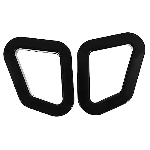 ABOOFAN 2 Sätze Dekorative Zubehörteile für Gaming Stühle Schwarze Stuhlteile für Bürostühle Einfache Installation Langlebiges Material Passend für Verschiedene Modelle von ABOOFAN