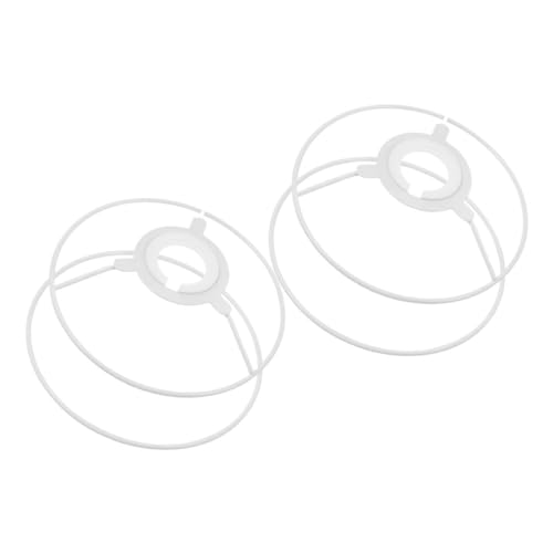 ABOOFAN 2 Sets Schirmhalter Lampenschirm Silber Abdeckungen Kit Modern Zwei Lampenschirm Lampen Wohnzimmer Halterungen Gerahmte Tischleuchte Schirmrahmen Metall DIY Lampenabdeckung ABOOFAN 2 Sets Schirmhalter Lampenschirm Silber Abdeckungen Kit Modern Zwei Lampenschirm Lampen Wohnzimmer Halterungen Gerahmte Tischleuchte Schirmrahmen Metall DIY Lampenabdeckung von ABOOFAN