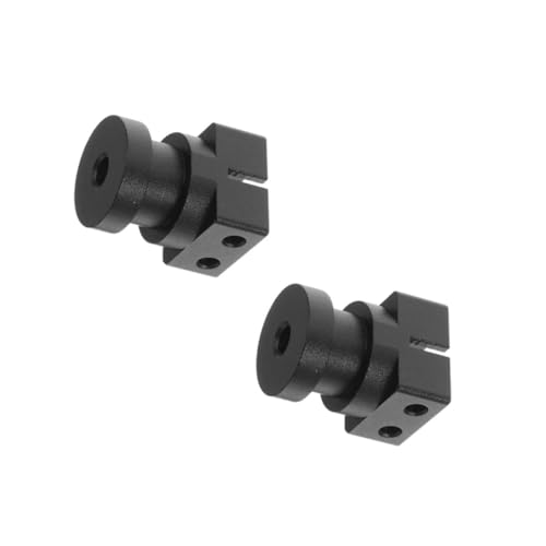 ABOOFAN 2 Stück Aluminiumlegierung Drucker Extruder Adapter Hitzebeständig Präzise Gefertigt Einfache Montage Kompatibel für Hotend Umrüstung Effizienter Filamenteinsatz Kompakt für Heim von ABOOFAN