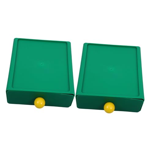 ABOOFAN 2 Stück Aufbewahrungskiste Schreibtisch-post-organizer Organisator Des Kunstbedarfs Desktop-organizer Schreibtisch Speicherorganisator Kleiner Schreibtisch-organizer Plastik Grün von ABOOFAN