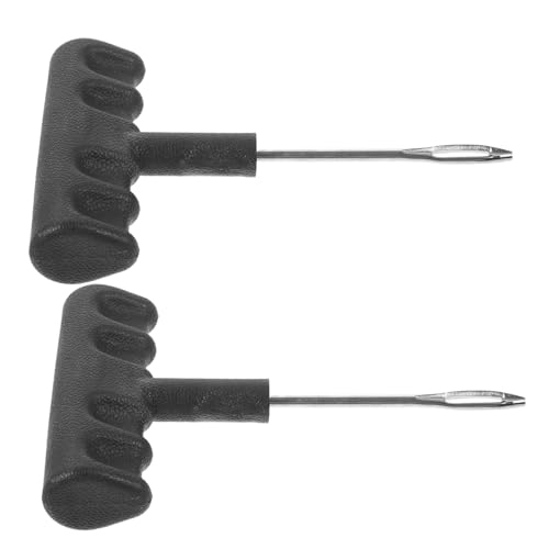 ABOOFAN 2 Stück Auto Reifen Reparaturset Teiliges Reifenstecker Werkzeug Pannenset für Motorräder Lkw Pkw Vielseitig Einsetzbar Langlebig und Zuverlässig von ABOOFAN