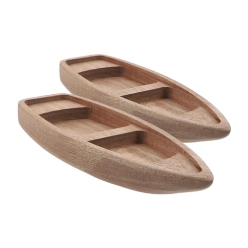 ABOOFAN 2stücke Holz Miniatur Boot Modell Rustikale Kanu Skulptur Für Nautische Dekoration Im Zuhause Schreibtisch Oder Bücherregal Für Kreative Landschaften ABOOFAN 2stücke Holz Miniatur Boot Modell Rustikale Kanu Skulptur Für Nautische Dekoration Im Zuhause Schreibtisch Oder Bücherregal Für Kreative Landschaften von ABOOFAN