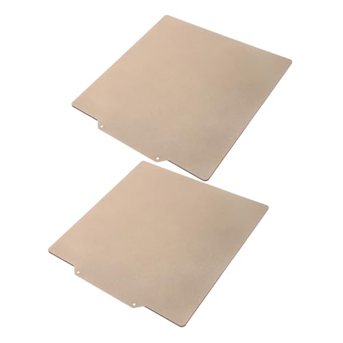 ABOOFAN 2 Stück Doppelseitige Drucker Stahl Bauplatte Hitzebeständige Magnetische Flexplatte Langlebige Oberfläche Kompatibel mit Anet Ender Pro Praktische Entfernung von Drucken ABOOFAN 2 Stück Doppelseitige Drucker Stahl Bauplatte Hitzebeständige Magnetische Flexplatte Langlebige Oberfläche Kompatibel mit Anet Ender Pro Praktische Entfernung von Drucken von ABOOFAN