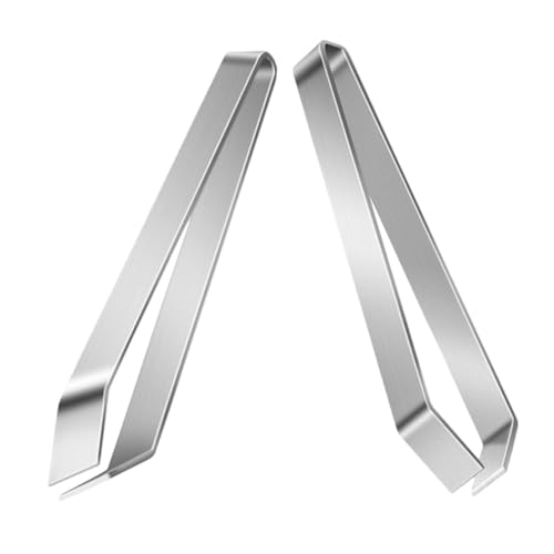 ABOOFAN 2 Stück Edelstahl Fischgrätenpinzette Flach Schräg Ergonomisch Präzise Geflügel Haarentferner Küchenhelfer für Lachs Huhn Schwein Robust Komfortabel Einfach zu Reinigen ABOOFAN 2 Stück Edelstahl Fischgrätenpinzette Flach Schräg Ergonomisch Präzise Geflügel Haarentferner Küchenhelfer für Lachs Huhn Schwein Robust Komfortabel Einfach zu Reinigen von ABOOFAN