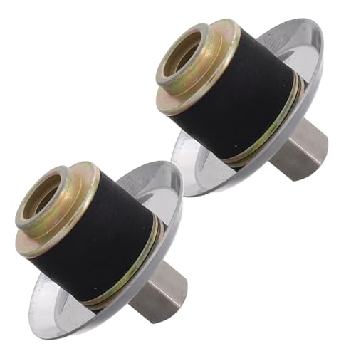 ABOOFAN 2 Stück Ersatzteile für Entsafter Entsafter-Slicer-Kupplungssatz Mixer-Slicer-Kupplungssatz Mixer-Reparaturzubehör Reparatur der Entsafter-Slicer-Kupplung Rostfreier Stahl Schwarz von ABOOFAN